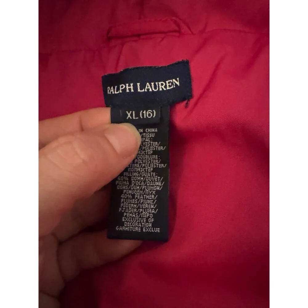 Ralph Lauren Shannon Peplum Puffer